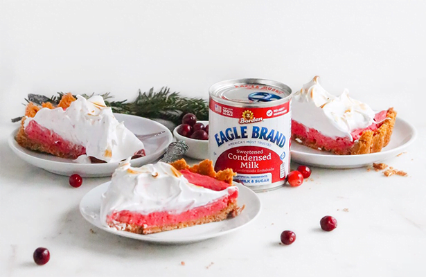 Cranberry Lime Meringue Tart by Eagle Brand Food