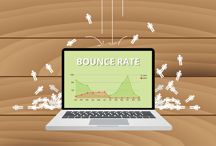 image of bounce rates illustration for bounce rates blog